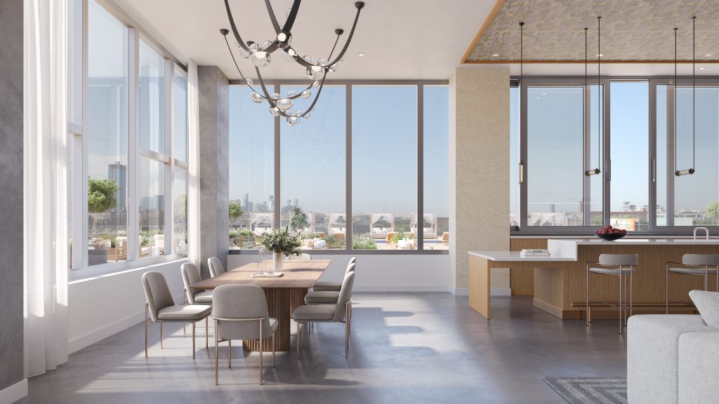 Hudson House East - Living Room